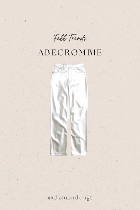 Abercrombie silver pants. Similar H&M pants under $40

#LTKsalealert #LTKHoliday #LTKstyletip