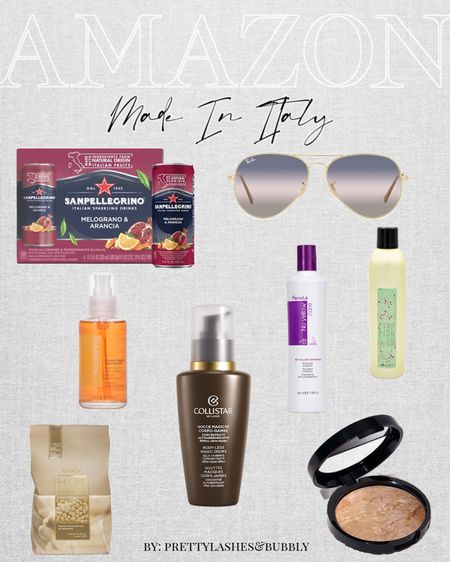 Celebrate "Made In Italy Days" now through June 2nd on Amazon.  Here are some of my favorite products that are Made In Italy!

#LTKBeauty #LTKStyleTip #LTKGiftGuide