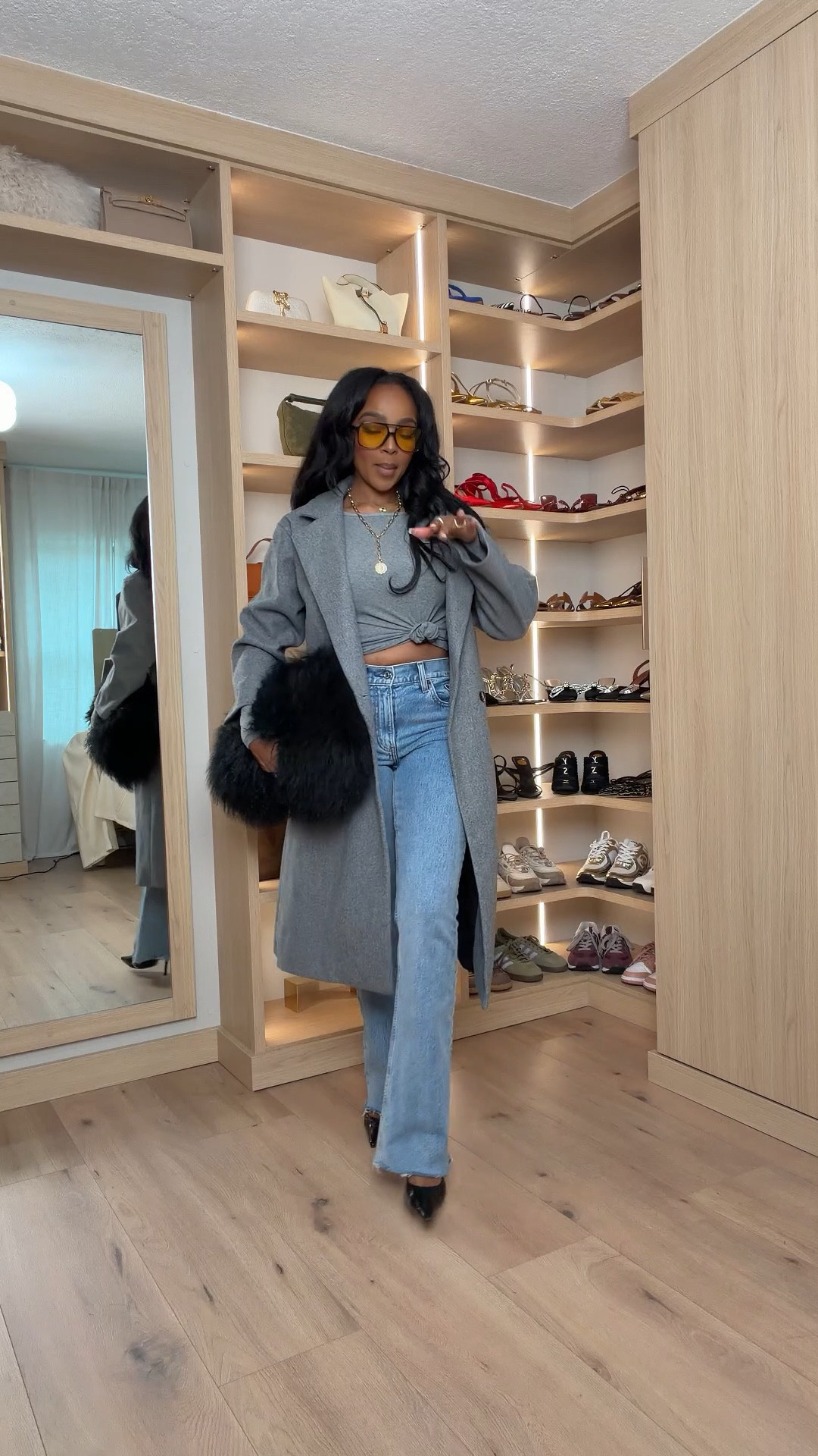 Clean, elevated layers — a soft grey coat over a simple knit and denim for the kind of effortless winter styling that always feels chic. Minimal, polished, and so easy to recreate.

Perfect for everyday errands, coffee dates, and laid-back winter outfits. Tap to get details.

Grey winter coat outfit, casual chic denim look, elevated basics, neutral layering staples.

Follow me on Instagram and YouTube @kirasfashionfinds

#LTKootd #LTKgrwm