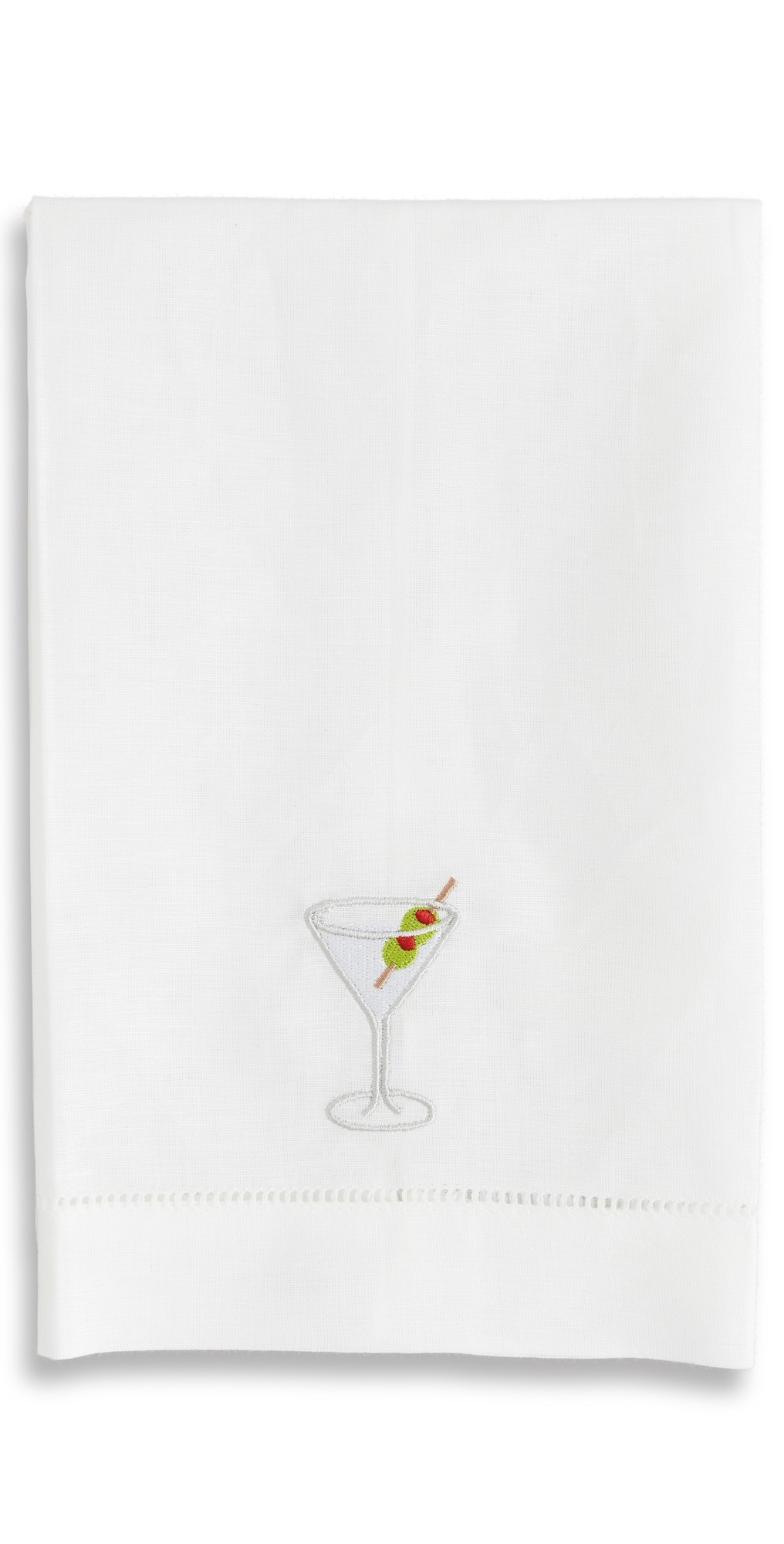 Abbode Martini Tea Towel White One Size | Shopbop