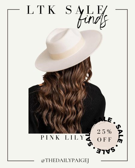 This hat is so good and is 25% off Pink Lily with the LTK Sale! It’s the perfect fall staple for all your outfits! 

#LTKunder50 #LTKSeasonal #LTKSale