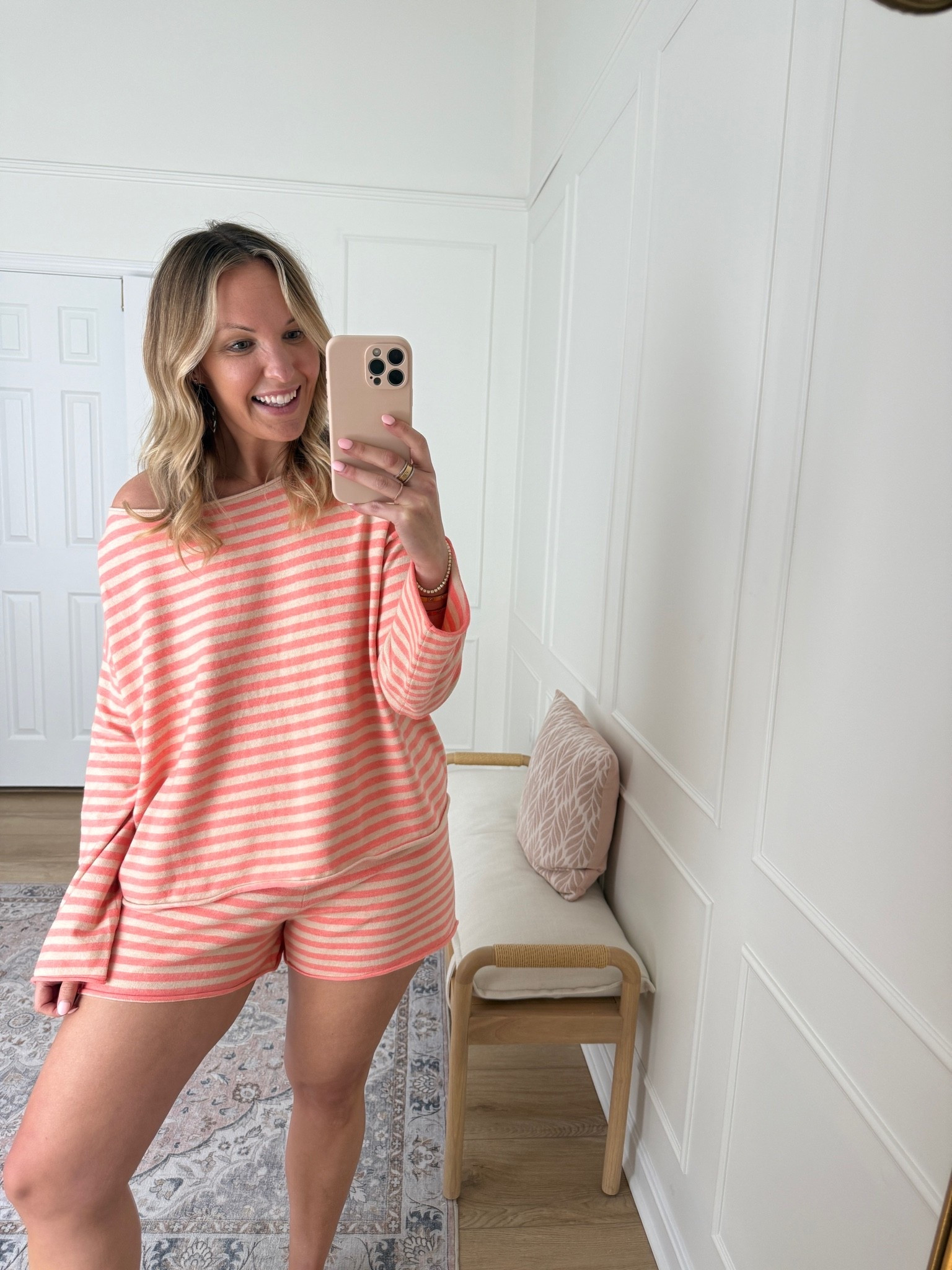 Love this new set! So cute! Medium too large shorts

#LTKselfcare #LTKmomlife #LTKSaleAlert