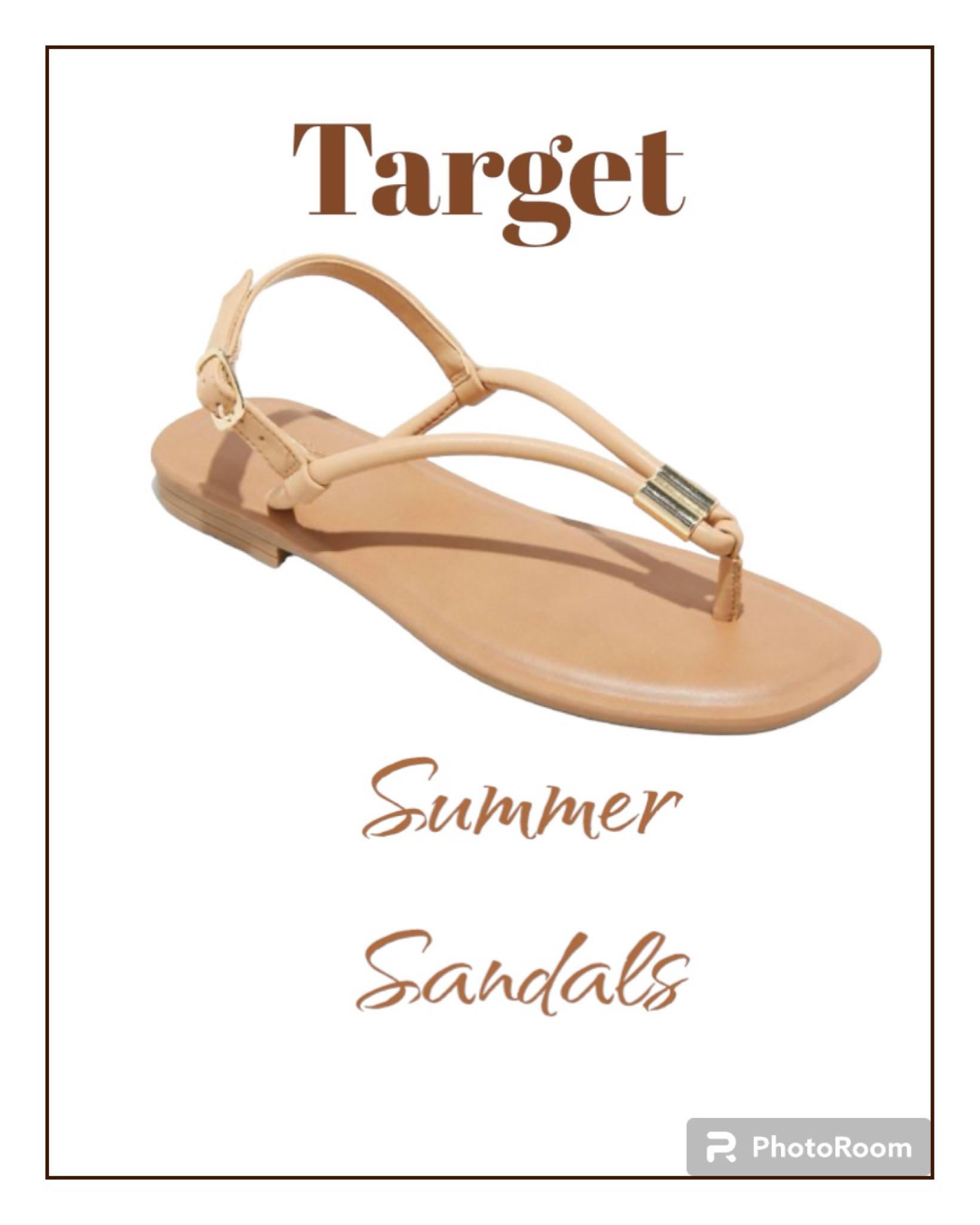 Target neutral beige sandals for summer. 

#sandalss

#LTKfindsunder50 #LTKshoecrush