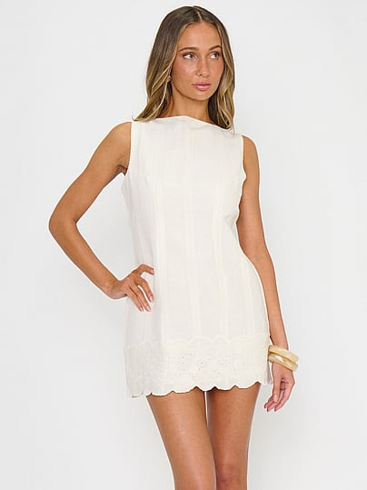 Show Me Your Mumu Ciao Mini Dress, White/ivory, S - Women's Dresses - Victoria's Secret | Victoria's Secret (US / CA )