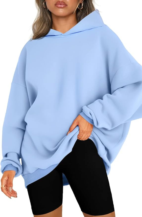 EFAN Womens Oversized Hoodies Sweatshirts Fleece Hooded Pullover Tops Sweaters Casual Comfy Fall ... | Amazon (US)