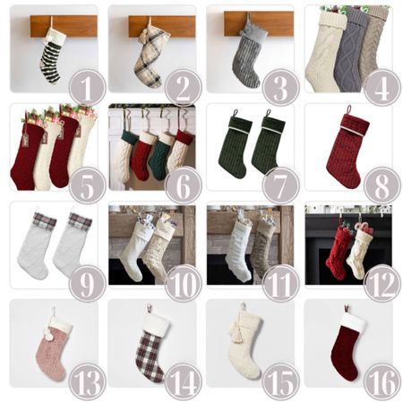 If you are still in need of stockings or already have the stuffing and need a new stocking, check out these new options!

#LTKHoliday #LTKGiftGuide #LTKSeasonal