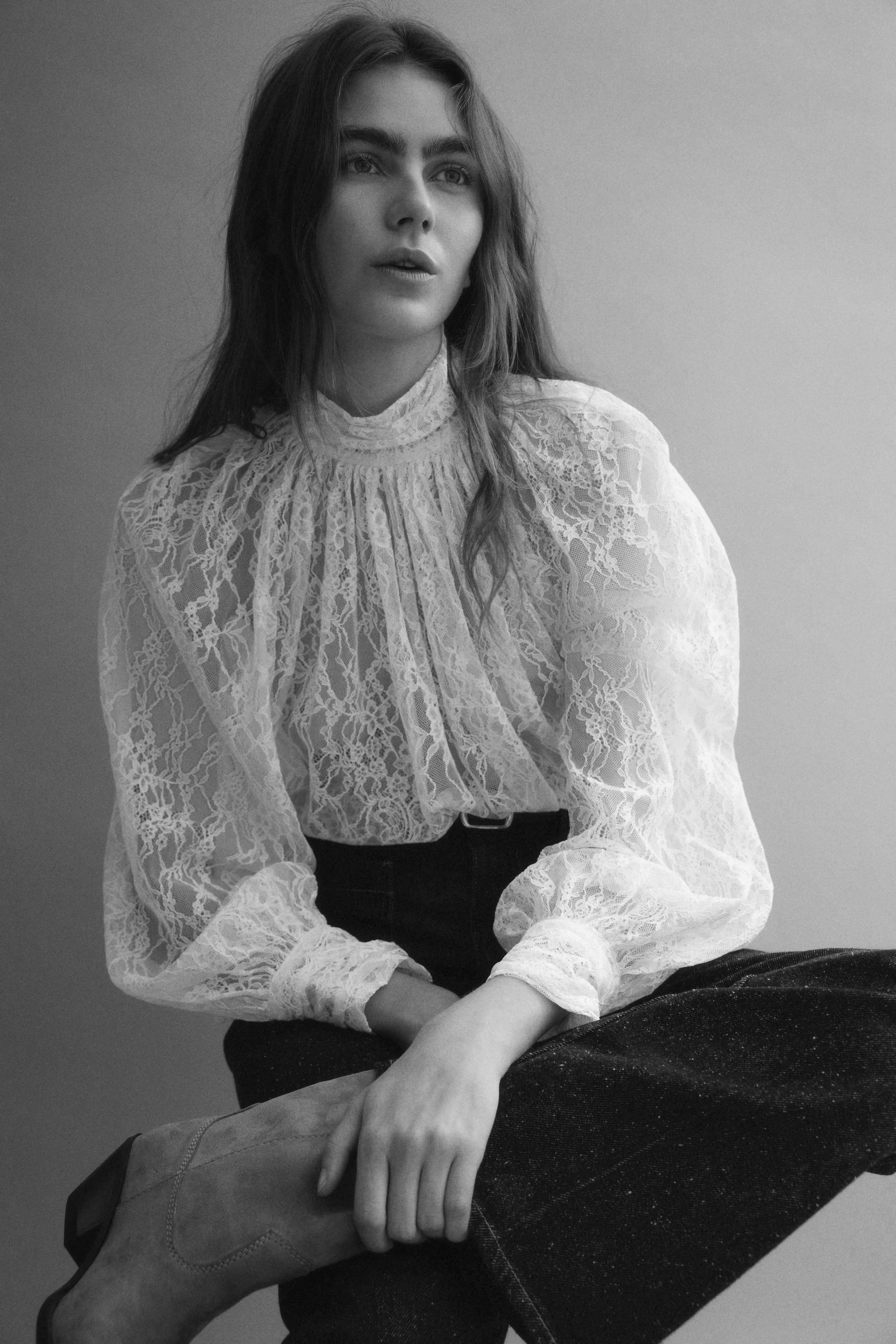 Oversized Lace Blouse | H&M (US + CA)