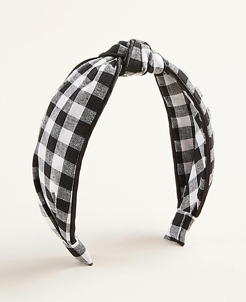 Gingham Headband | Ann Taylor (US)