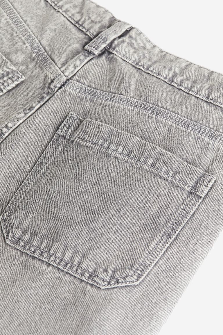 Denim cargo trousers - Light denim blue - Ladies | H&M US | H&M (US + CA)
