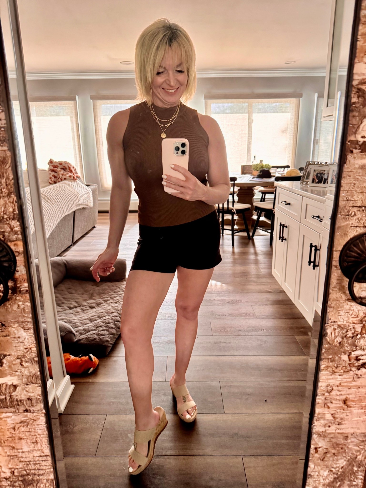 Summer vibes! A little black & brown! 🤎🖤

#LTKSummerEdit #LTKSeasonal #LTKOver40