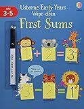 First Sums (Early Years Wipe-Clean) (Usborne Early Years Wipe-clean, 5) | Amazon (US)