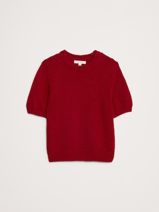 Cotton Sweater Tee | Banana Republic (US)