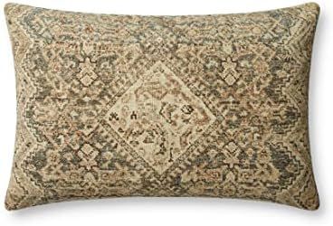 Angela Rose x Loloi Midnight Collection Slate / Sand, 13'' x 21'' Cover Only Pillow | Amazon (US)