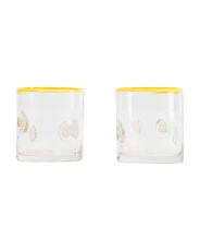 Set Of 2 Easter Eggs Glasses | TJ Maxx