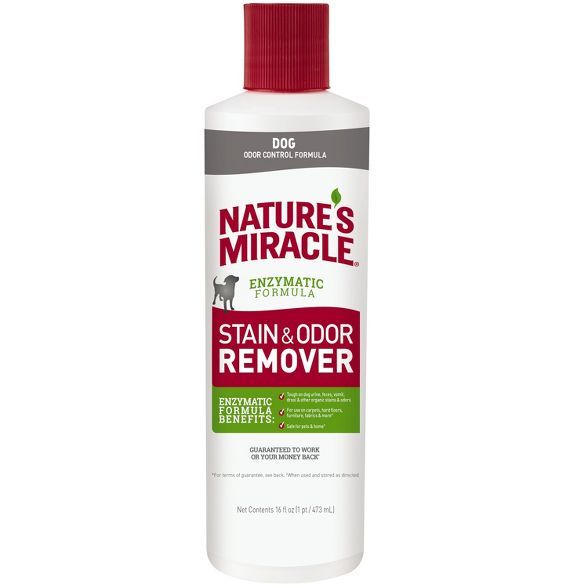 Nature's Miracle Pour Pet Stain and Odor Remover Enzymatic Formula 16 Oz | Target