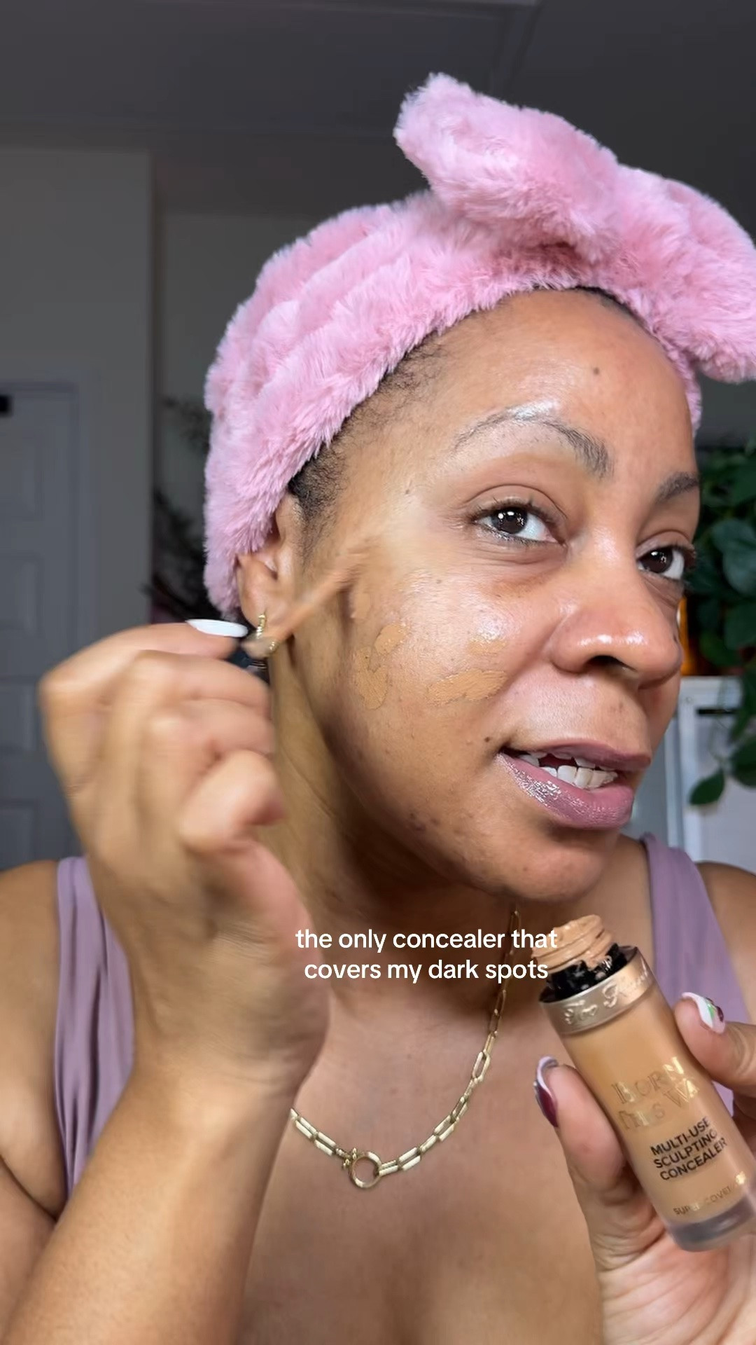 Too Faced born this way foundation in caramel is my go to concealer for spot concealing my dark spots

#LTKBeauty #LTKOver40 #LTKgrwm