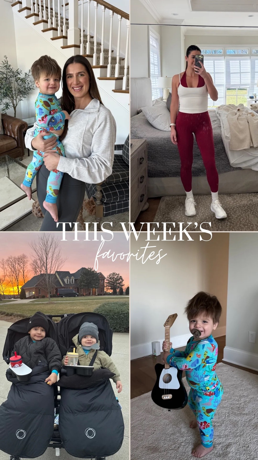 This weeks favs!!

Weekly favs, favorites, best sellers, leggings, CSB, activewear, Lululemon, strollers, kids finds, kids clothing, Grace white

#LTKfitnessgoals #LTKSeasonal #LTKKids