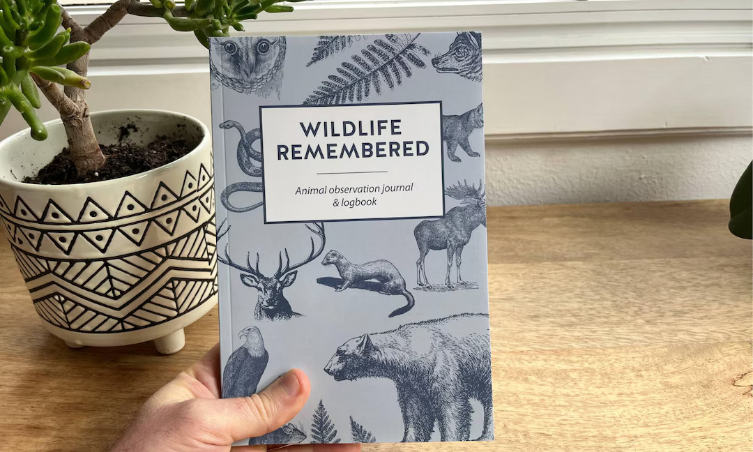 Wildlife Observation Journal: Animal Logbook, Nature Tracker | Etsy (US)