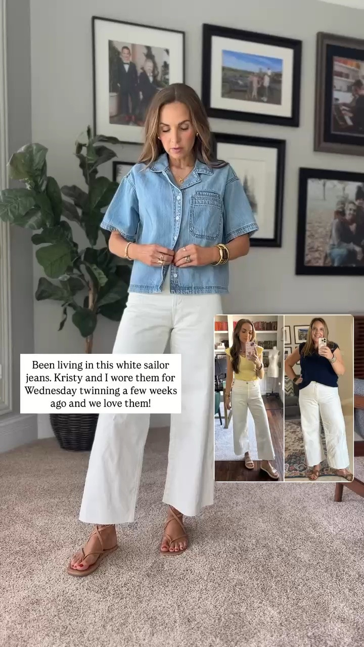 You all know my love for these @target pants 🤍—this time I’m pairing them with a new denim shirt for a classic combo with updated shapes. Effortless, timeless, and so easy to wear.

#LTKFindsUnder50 #LTKSeasonal