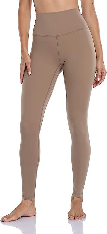 HeyNuts Hawthorn Athletic Essential High Waisted Full Length Workout Leggings for Women, Compress... | Amazon (US)