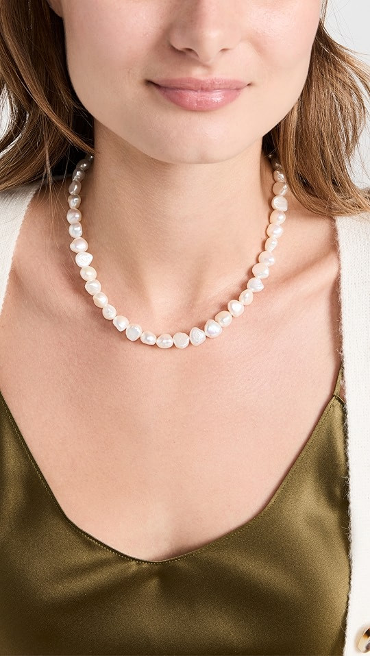 By Adina Eden Freshwater Pearl Necklace | SHOPBOP | Shopbop