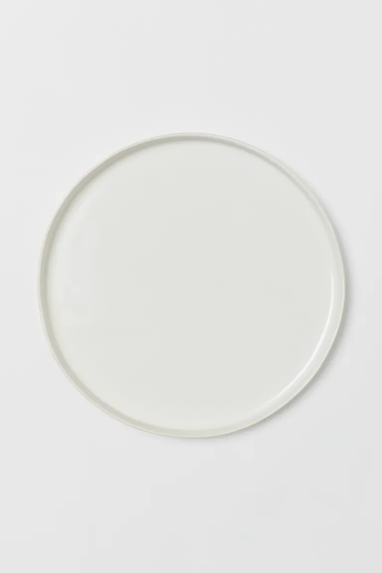 Large Stoneware Plate | H&M (US + CA)