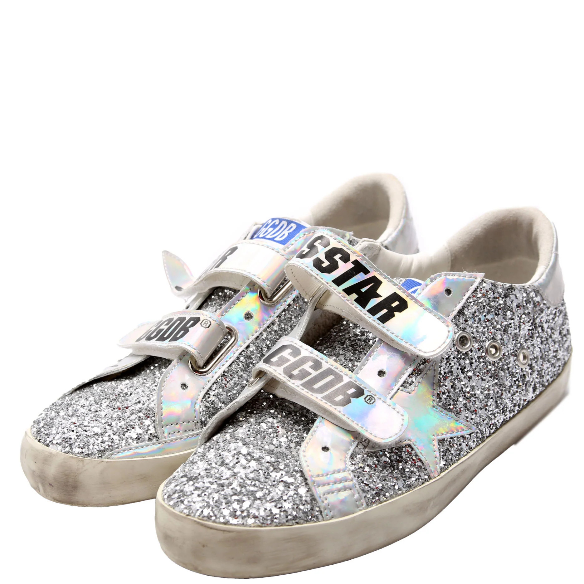 Old School Sneakers Size 38 Silver | Keeks Designer Handbags