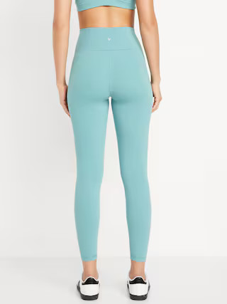 High-Waisted StudioSmooth 7/8 Leggings | Old Navy (US)