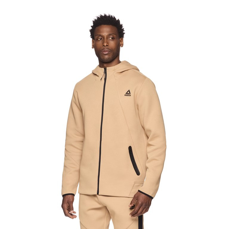 Reebok Mens and Big Mens Momentum Full Zip Hoodie, up to Sizes 3XL - Walmart.com | Walmart (US)