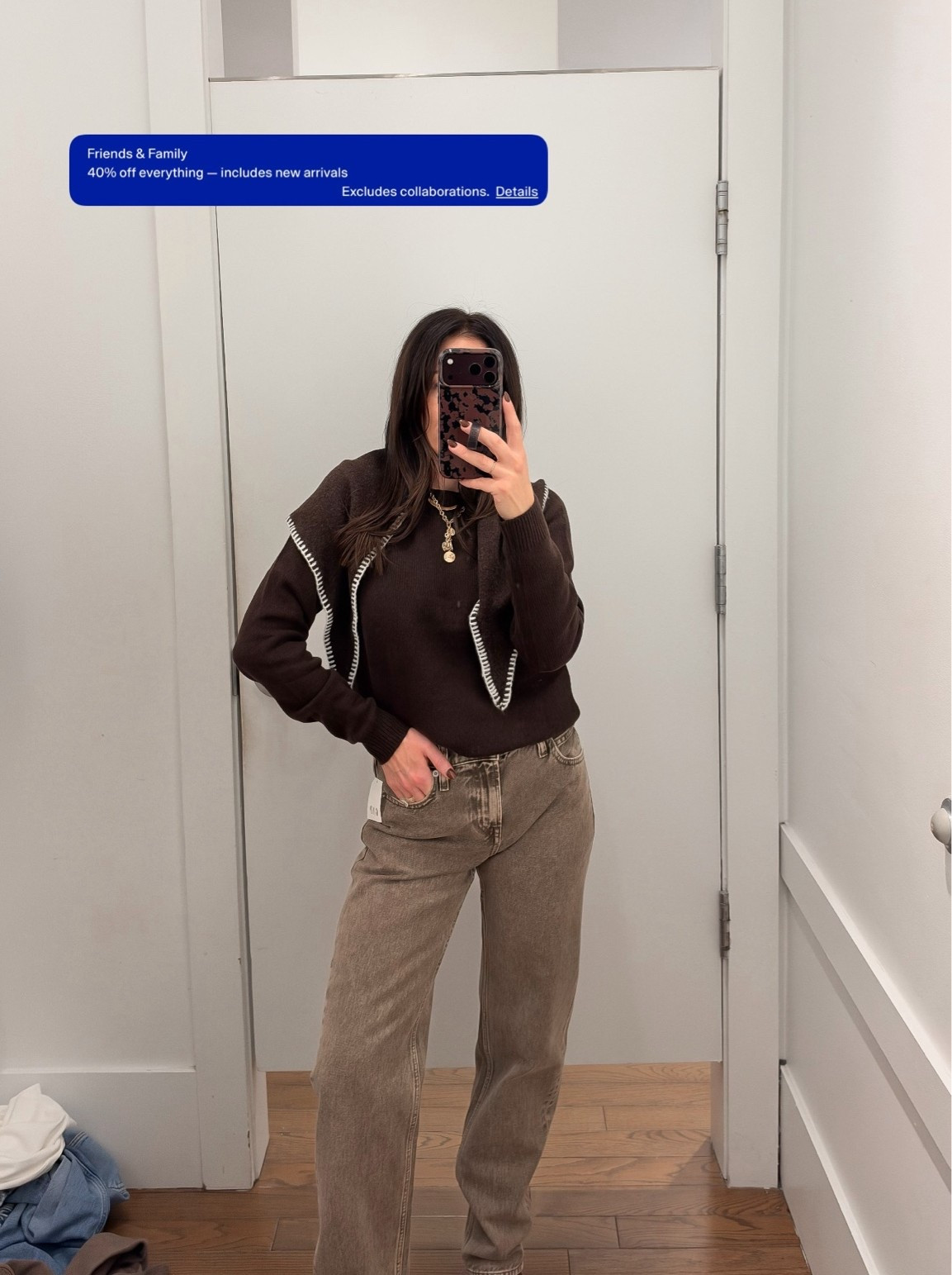 GAP is 40% off for friends and family sale