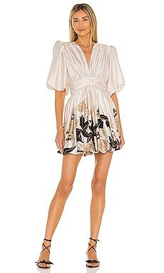 Sabina Musayev Armelle Dress in Ivory Print from Revolve.com | Revolve Clothing (Global)