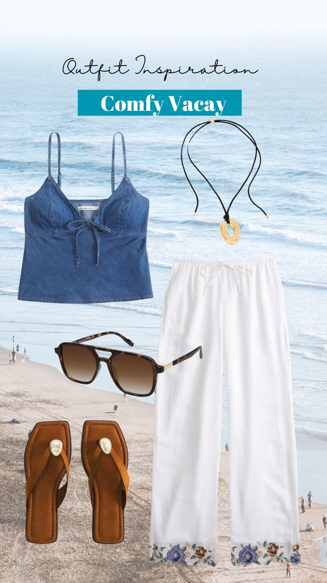 Abercrombie BOGO 50% off beach vacation outfit for women 

#LTKTravel #LTKSaleAlert