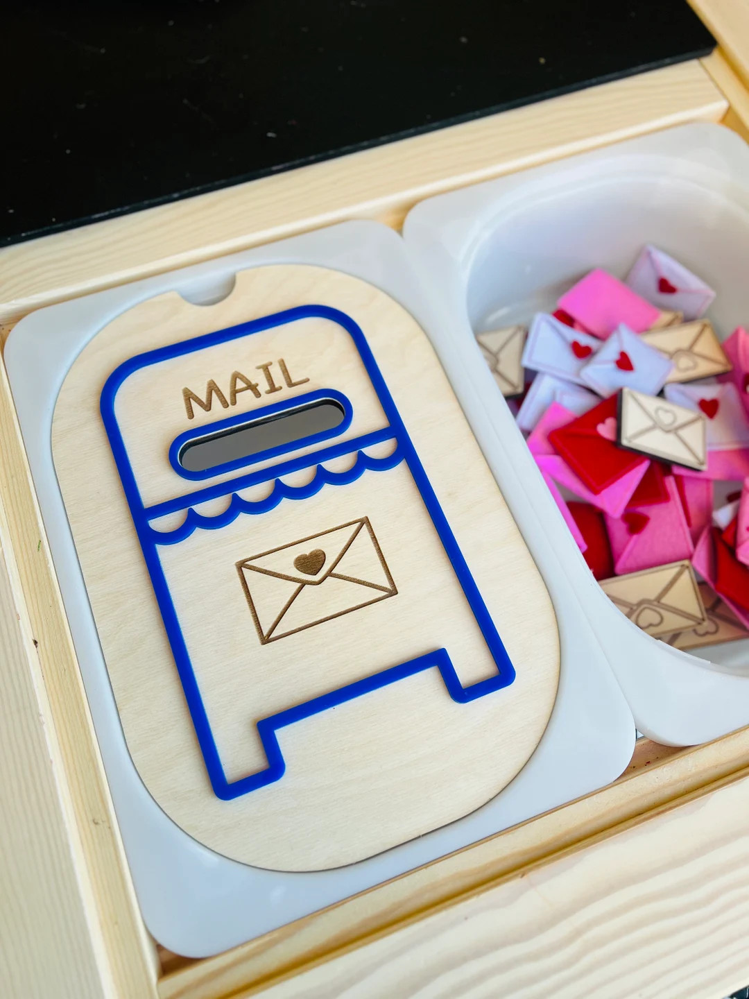 Mailbox Insert for Trofast Bin, Flisat Sensory Table, Sensory Bin Insert, Sorting, Filling, Fine ... | Etsy (US)