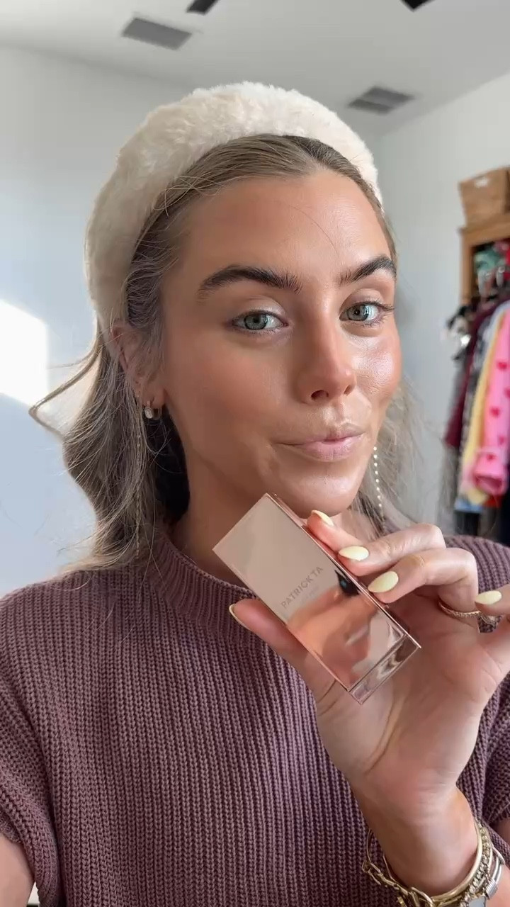 This is the mini majors set from Patrick ta! It includes the mini lip gloss, mini eyebrow gel, and the mini blush duo! This is the blush shade she’s seductive and the gloss in shade 30 ccs  @Kohl's  @Sephora

#LTKgrwm #LTKselfcare #LTKBeauty