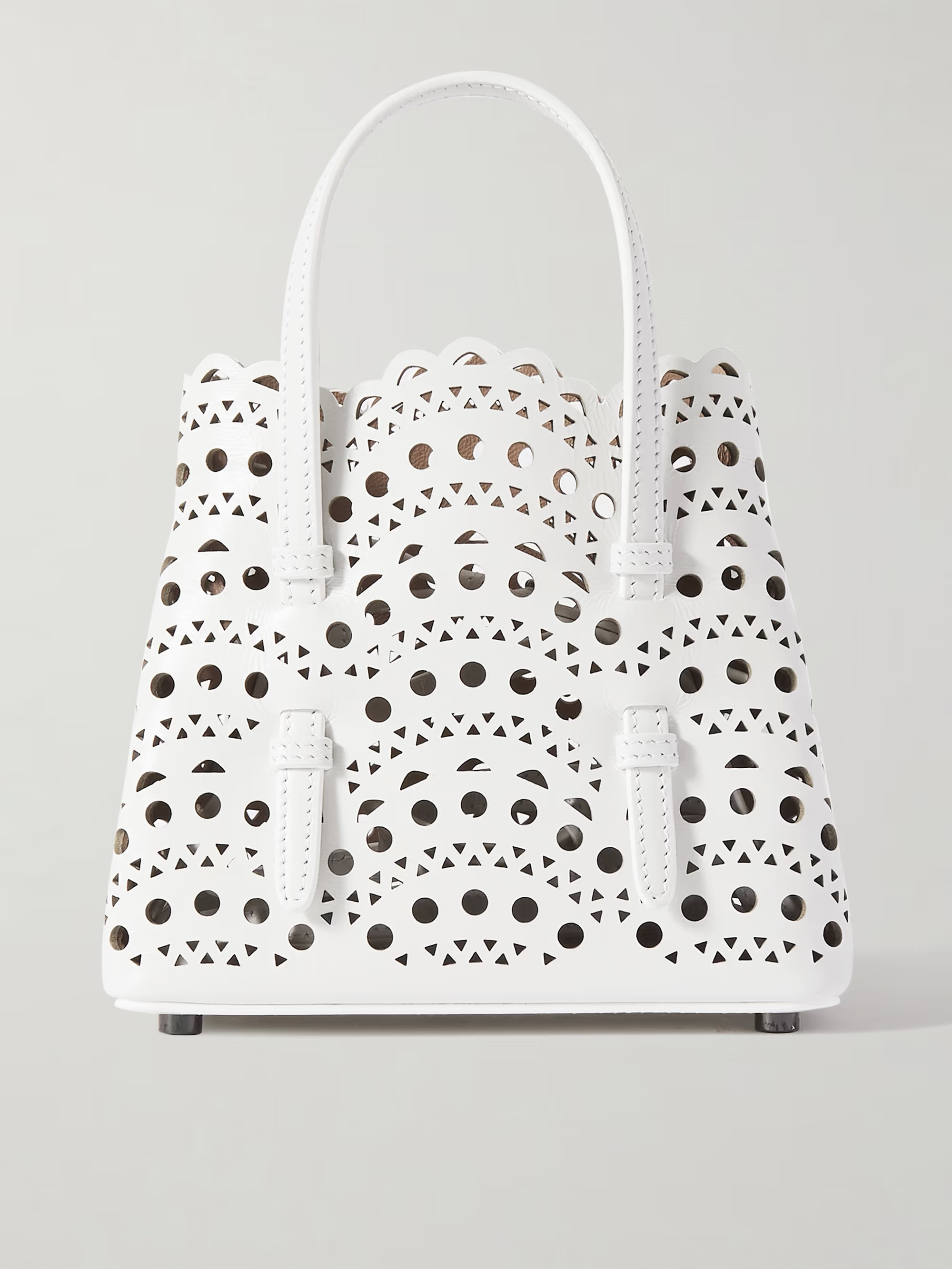 Mina 16 leather tote | NET-A-PORTER (US)