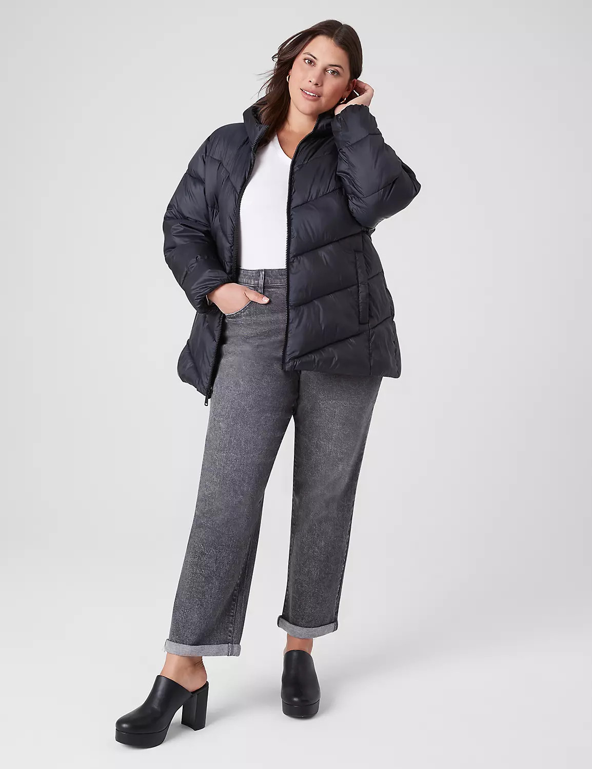 Puffer Coat With Hood | LaneBryant | Lane Bryant (US)