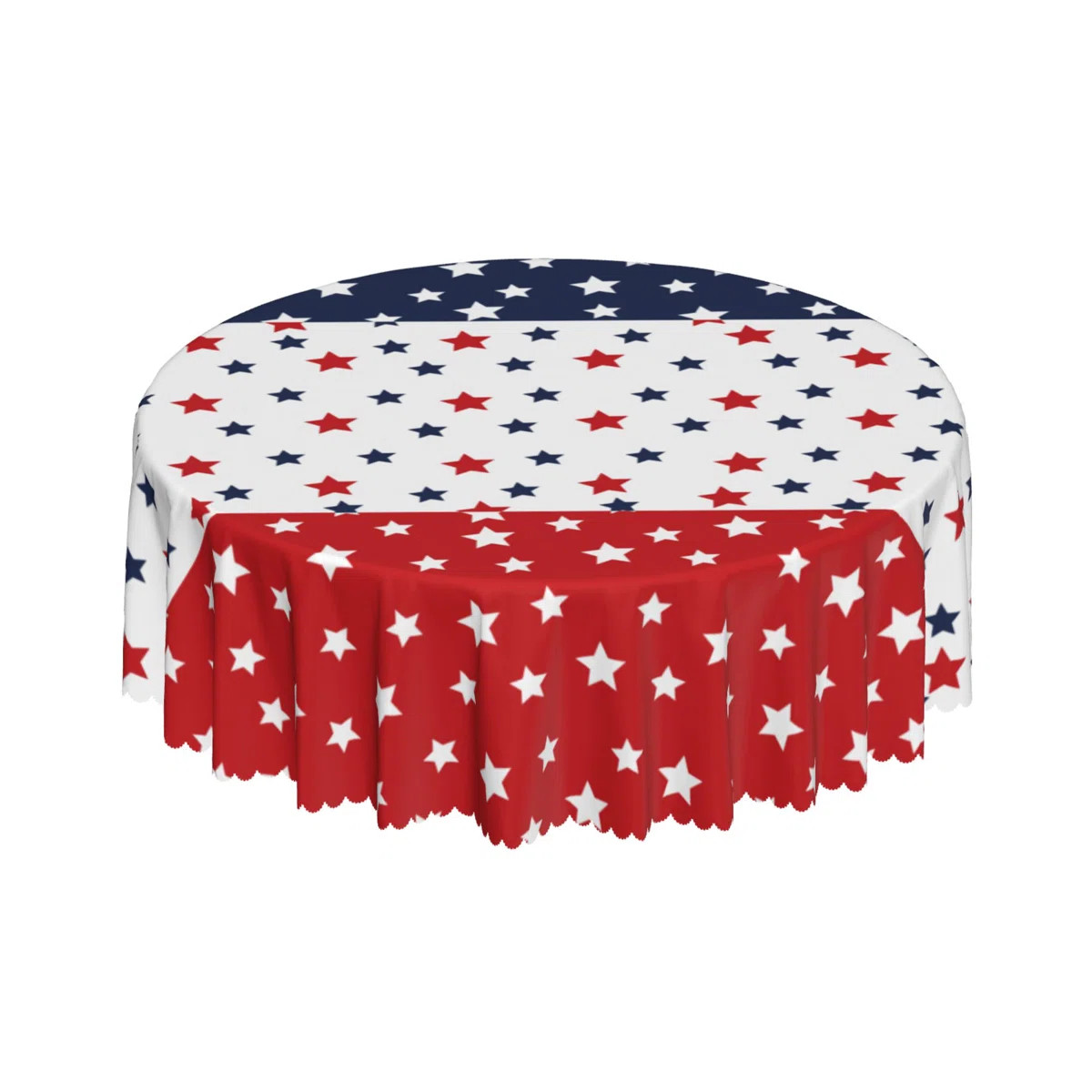 Independence Day Red White Blue Polyester Tablecloth | Wayfair North America