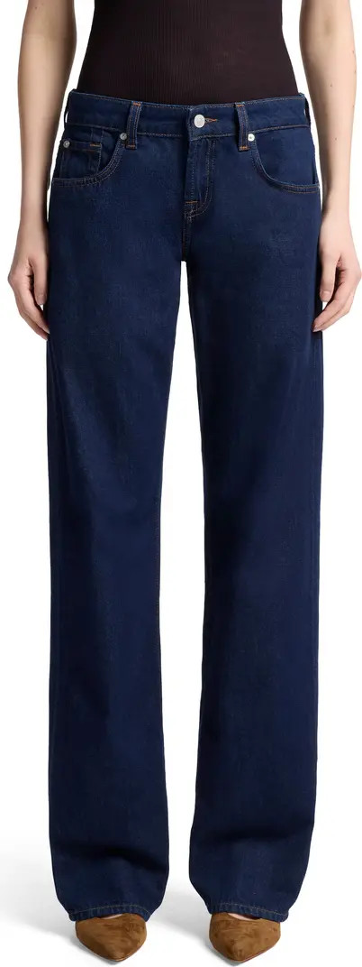 Low Rise Relaxed Straight Leg Jeans | Nordstrom