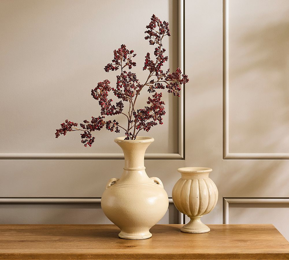 Faux Burgundy Berry Branch | Pottery Barn (US)