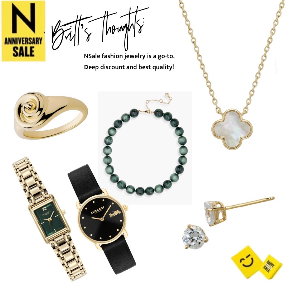 NSale jewelry and accessories! Here’s my picks from the sale! More linked to help inspire how to accessorize your wardrobe. I also LOVE many of these pieces for Holiday Gifts! Coach watch, NSale jewelry, NSale picks, Nordstrom jewelry, Gold watches, rose ring

#LTKSaleAlert #LTKWorkwear #LTKSeasonal