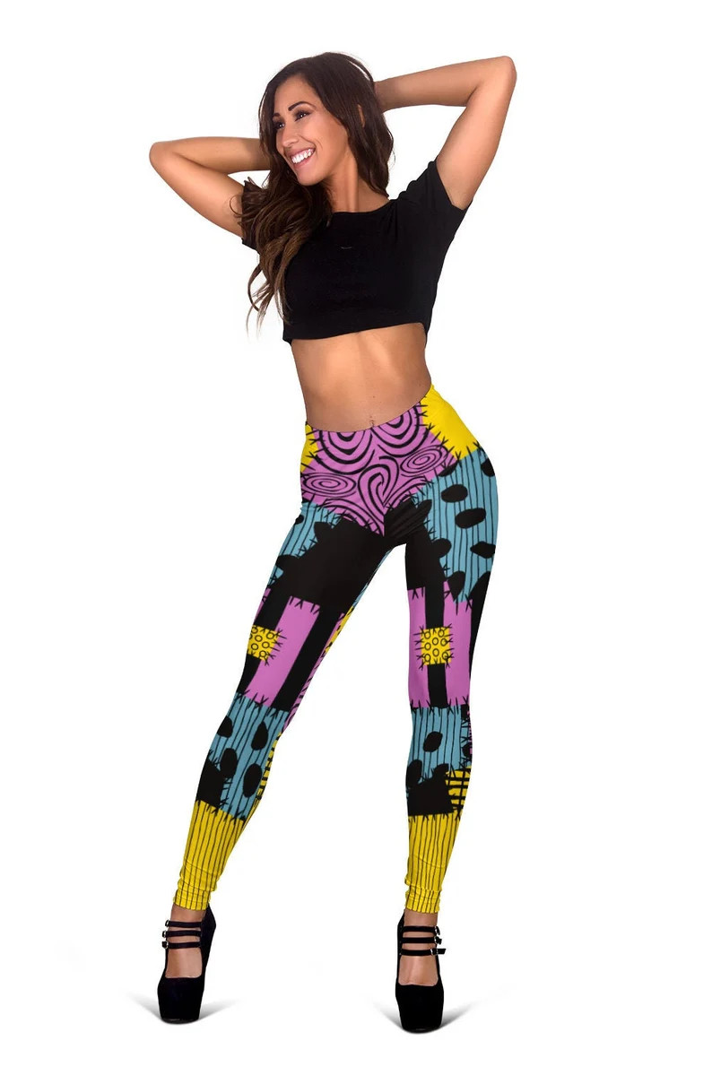 FREE SHIPPING Nightmare Before Christmas Leggings Halloween | Etsy | Etsy (US)