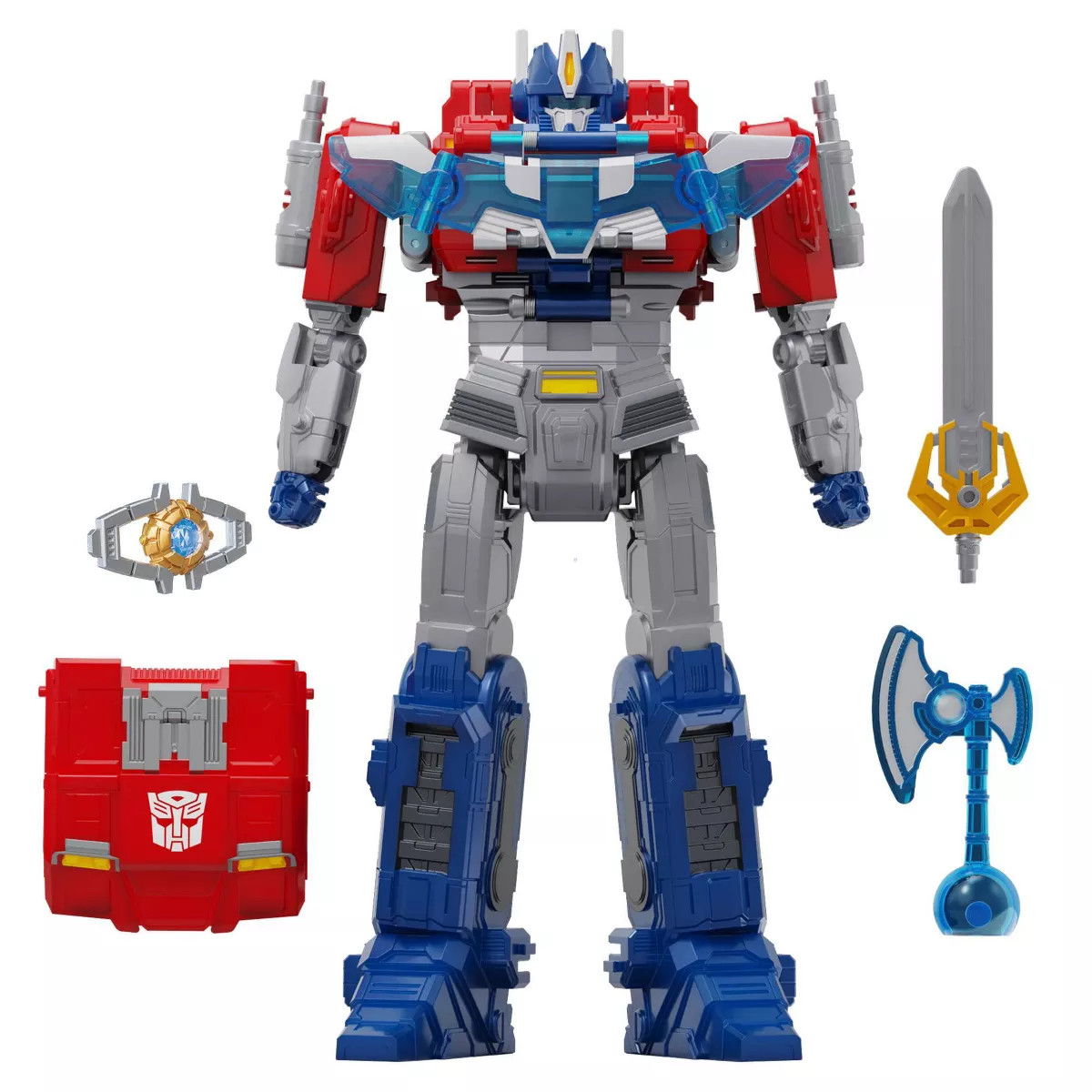 Transformers One Power Flip Optimus Prime Action Figure | Target