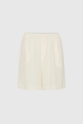 Silk Everyday Relaxed Shorts - Tofu | St. Agni (US, UK, EU)