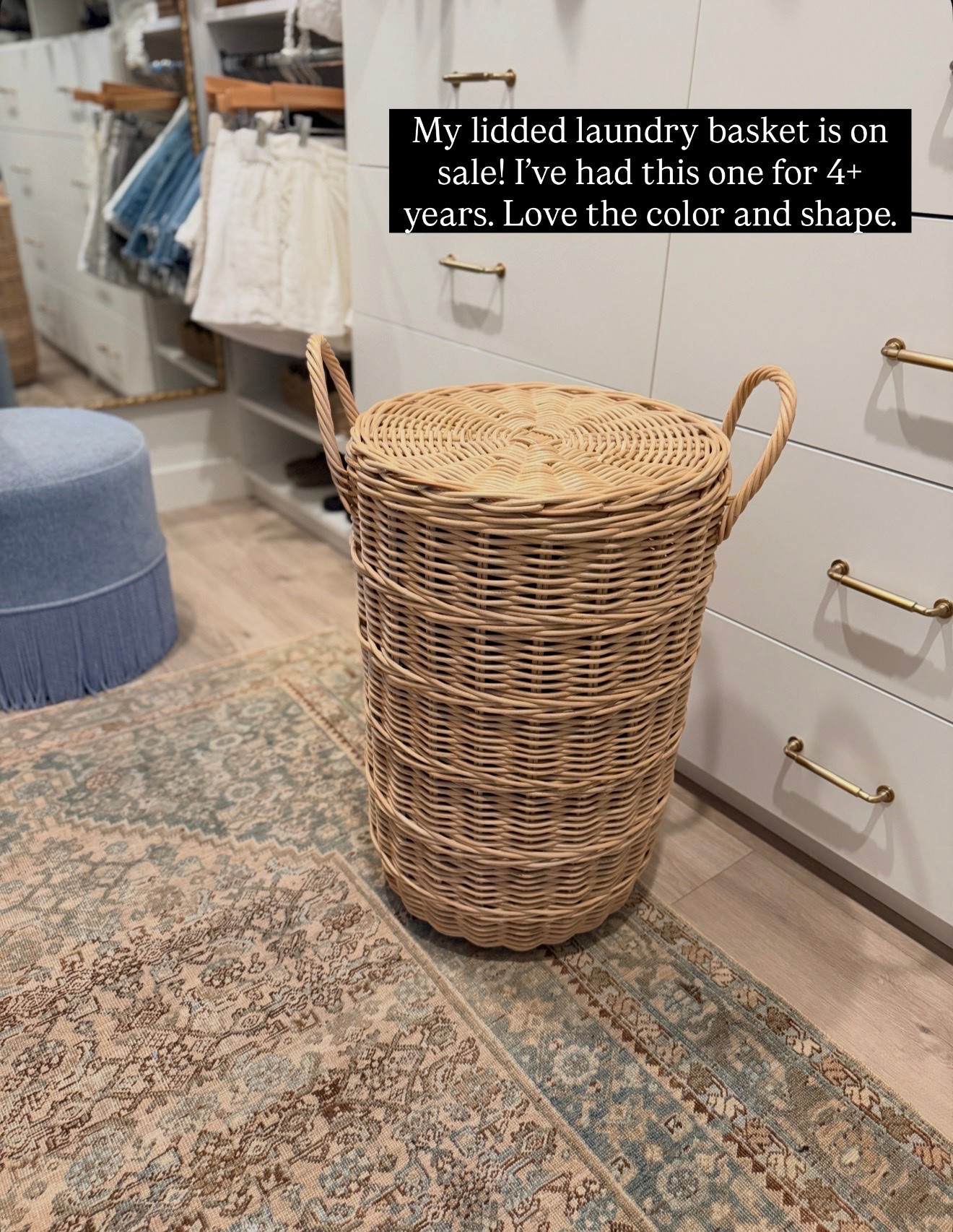 My laundry basket is on sale! It comes with a liner, but I took mine out.

#LTKHome #LTKSaleAlert