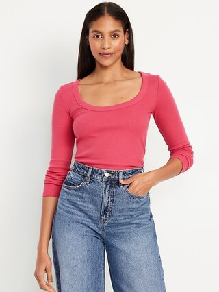 Snug Long-Sleeve T-Shirt | Old Navy (US)