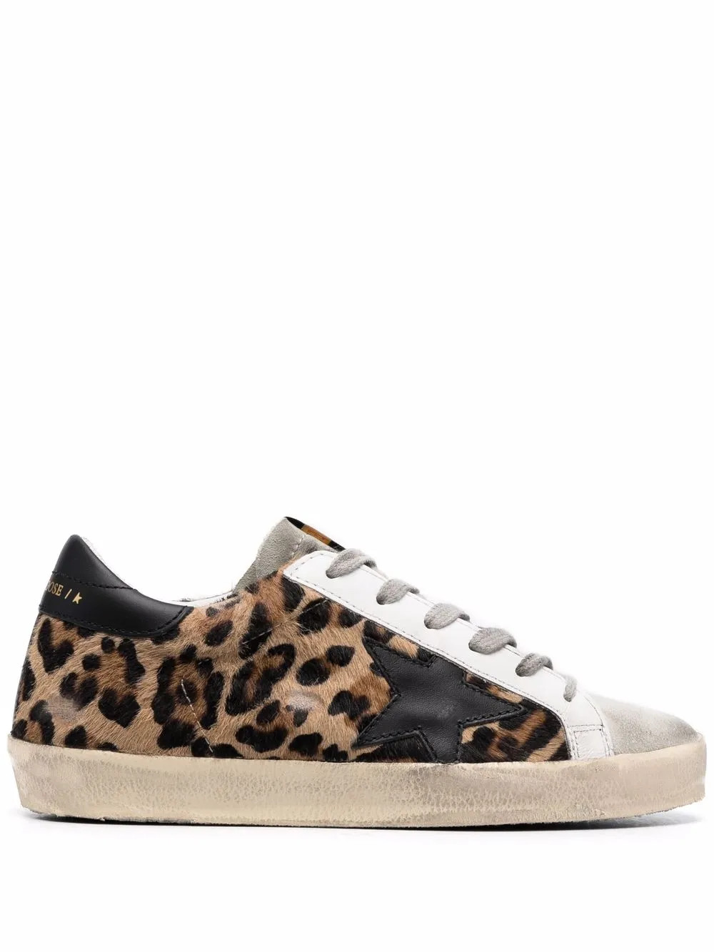 Super-Star leopard-print sneakers | Farfetch Global