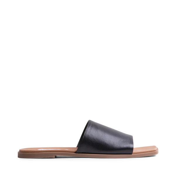 KARRMAA BLACK LEATHER | Steve Madden (Canada)