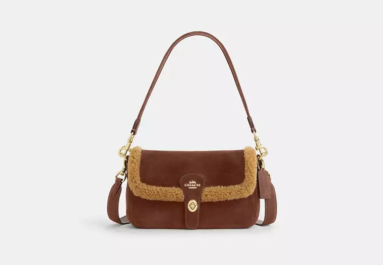 Coach Outlet Hadley Shoulder Bag - Brown, Size: Medium | Coach Outlet US