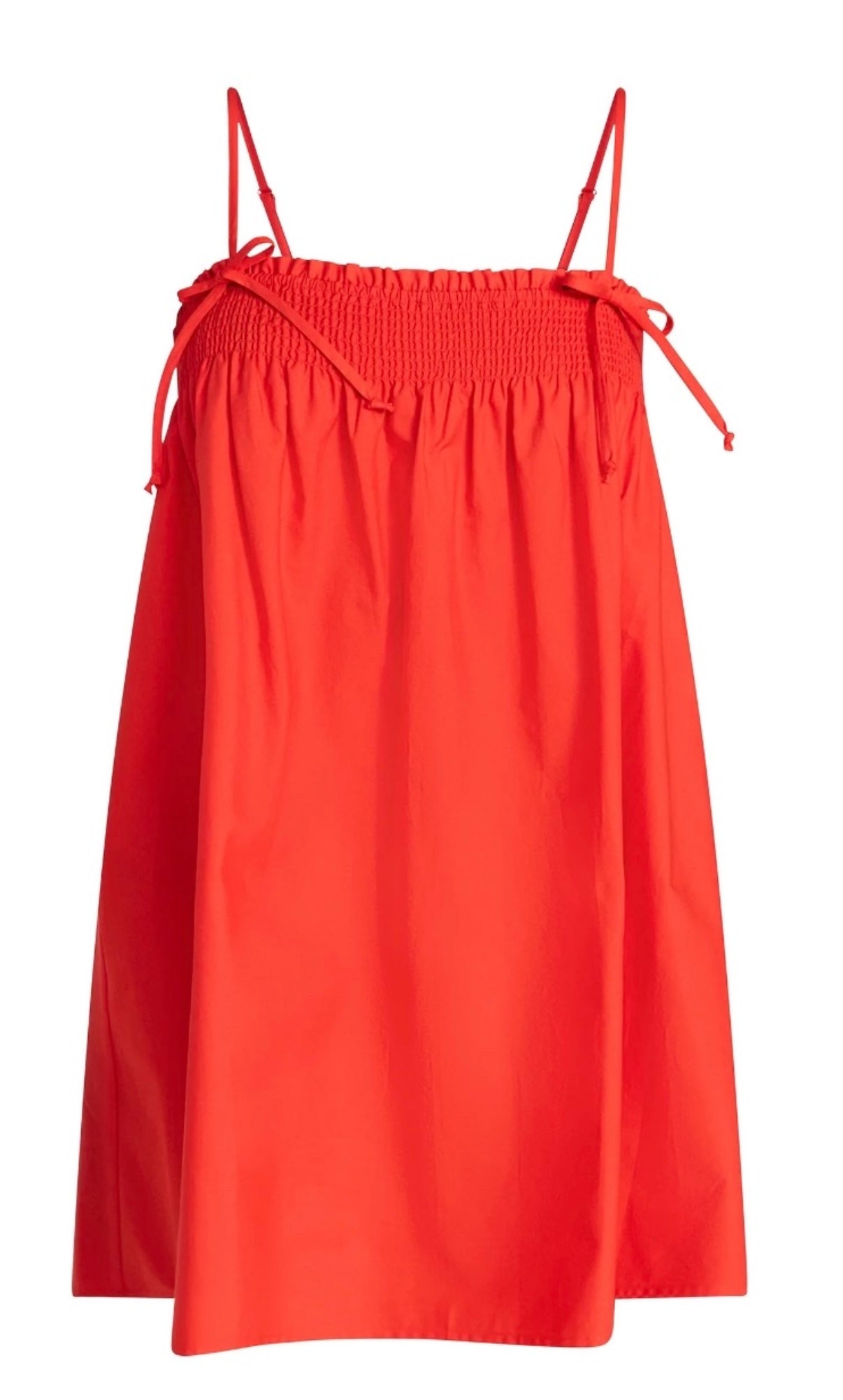 No Boundaries Cotton Poplin Smocked Mini Dress with Tie Straps, Women's XXS-XXL

#LTKootd #LTKSeasonal