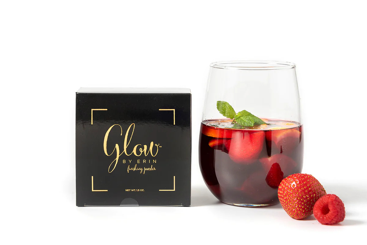 Glow By Erin Powder Jar - 1.5 oz. Sweet Sangria Scent | Glow By Erin